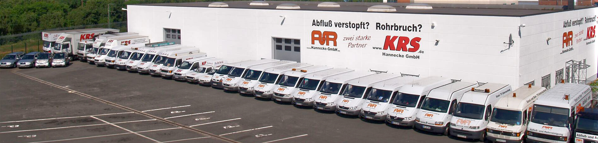 Kanal- & Rohrsanierungen mit ProLine Spray-Coating - Hannecke GmbH 4 Hannecke Rohrreinigung und Abflussreinigung Fahrzeuge und Firma